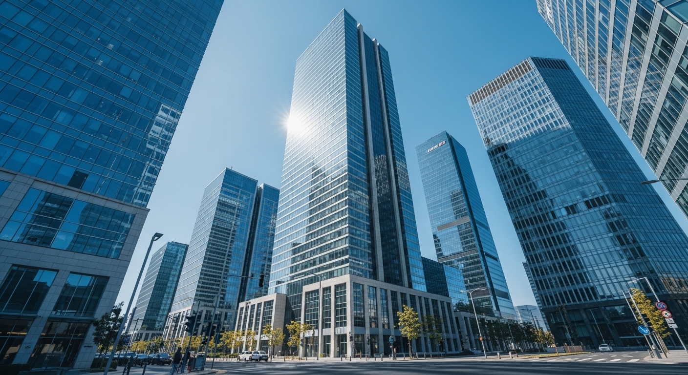 現代的なオフィスビル